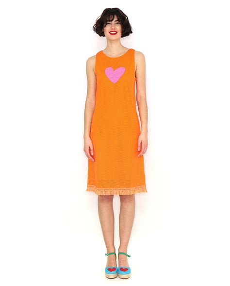 Vestido tirantes de calado corazón · Agatha Ruiz de la Prada · El 